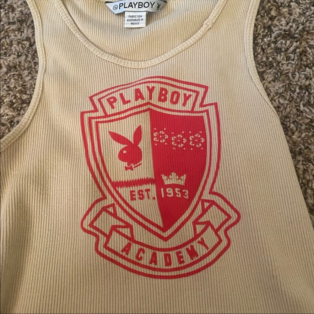 For @nashey105- Playboy Academy Tank Top